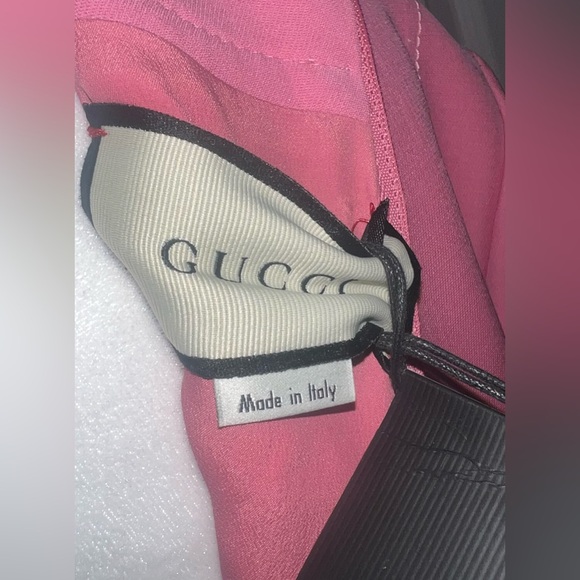 Gucci Apricot Wool Silk Cady Button Detail Short Dress - Picture 7 of 7